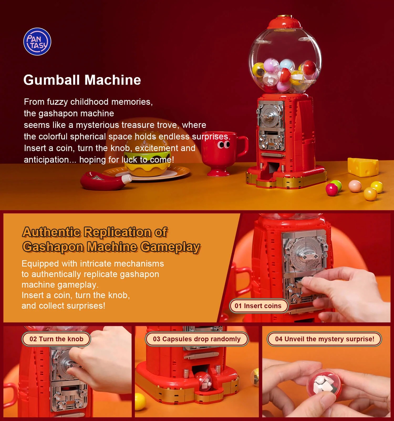 Pantasy Gumball machine