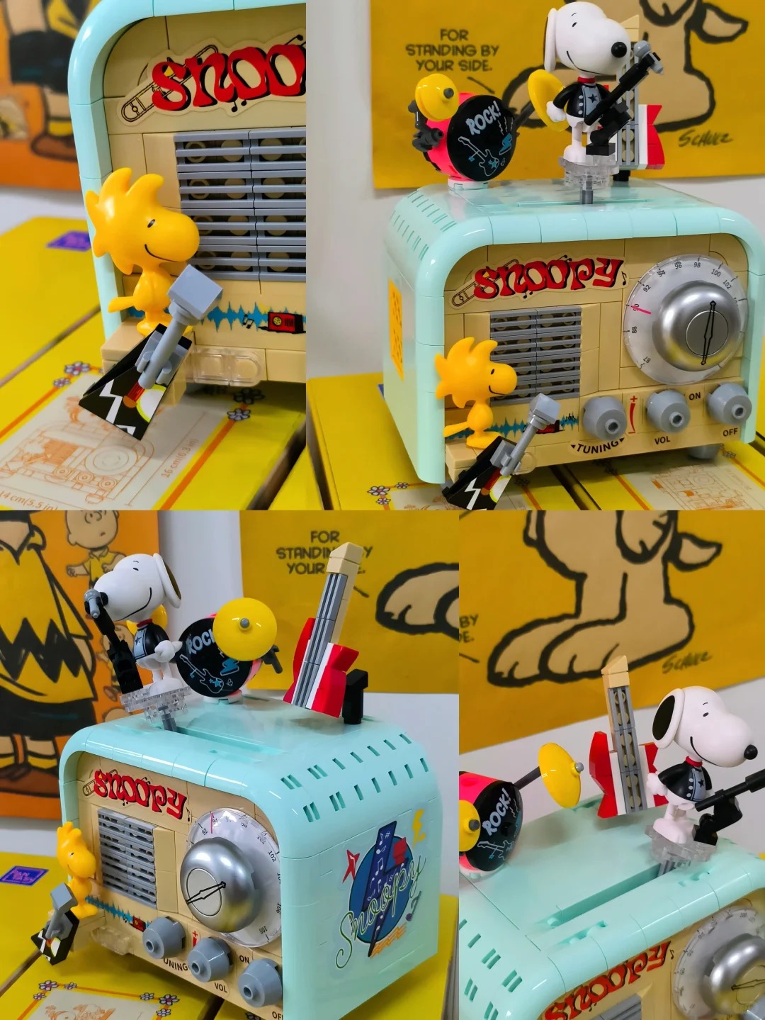 Pantasy has launched a new Snoopy building block set! 